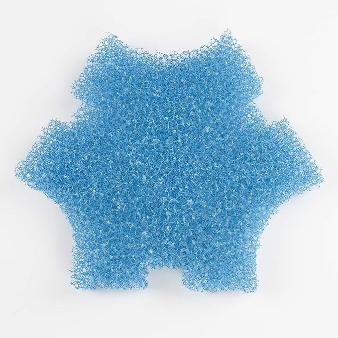 Replacement Blue Coarse Foam Filter Fit for Oase SwimSkim 25 Floating Pond Skimmer (Pack of 6pcs)