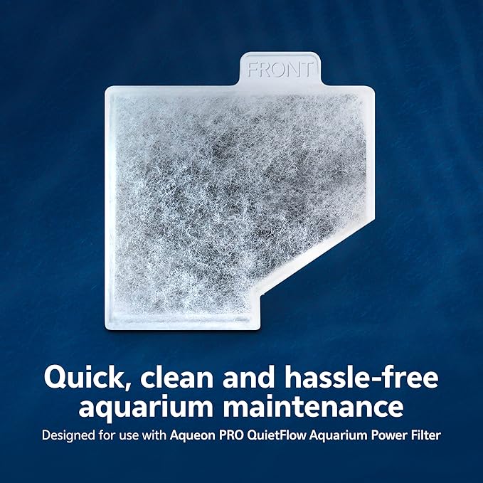 Aqueon PRO Replacement Filter Cartridges Medium 6 Pack