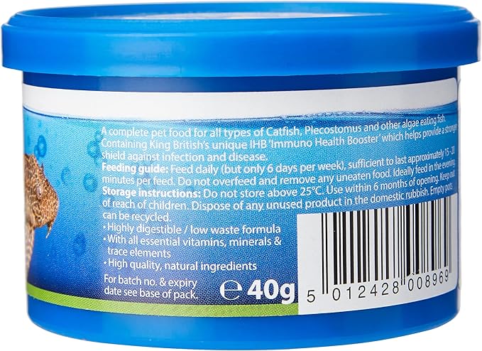King British Algae Wafer, 40g
