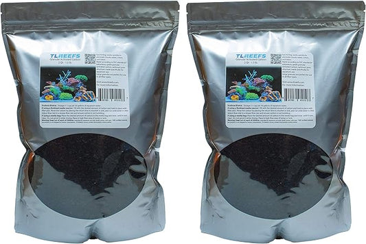 TL Reefs Granular Activated Carbon Filter Media (4 Qt)