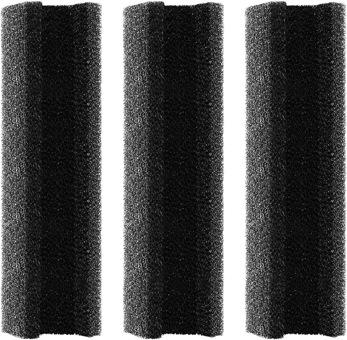 AquaMiracle Aquarium Filter Replacement Sponge, Fish Tank Filter Replacement Parts, Including 3 x Filter Sponge, for SV1000/1200