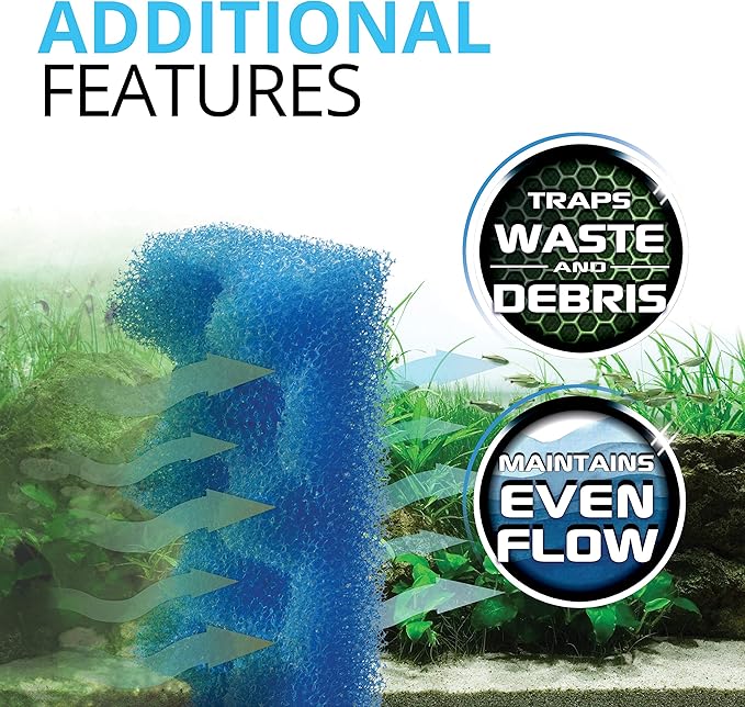 Fluval Bio-Foam Max 106/107, 2 pk