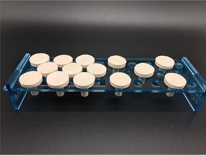 iQuatics 10 x 28mm Ceramic Large Standard Frag Plugs-SPS/Lps/Zoa/Soft Coral, One Size