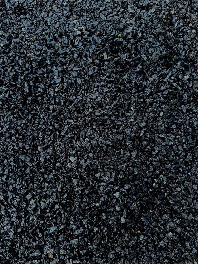 Aqua Natural Pewter Black 20lb Gravel Substrate for aquascaping, Aquariums, vivariums and terrariums 4-6mm