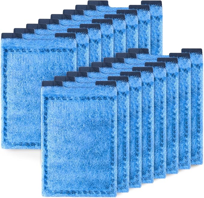 Umlecoa 8/16/32 Pack Rite-Size Z Filter Cartridges Compatible with MarineLand Eclipse Filtration Systems & Marineland Hidden Filtration System - Rite-Size Z Replacement Filter Cartridges