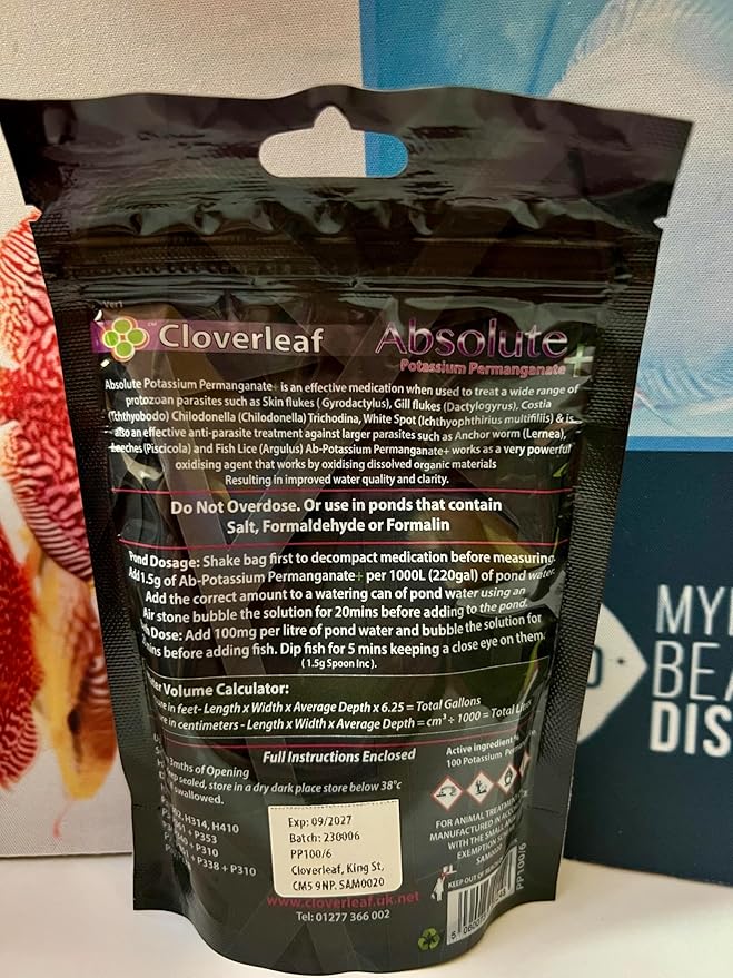 Absolute + Wormer Invert Friendly. Rapidly Reduces Gut Parasite Burden on Fish in Freshwater Aquariums. Prevention of Internal Worms and External parasites.