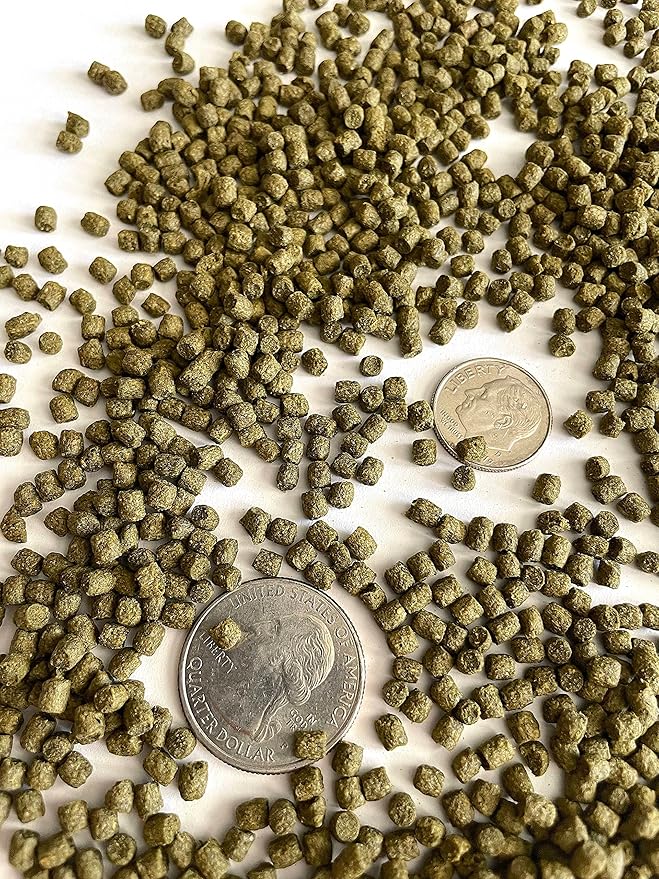 Zeigler Fish Food (5 LB Bag) 3mm Floating Pellets for Koi and Goldfish, Performance Grower Diet with HIGH Protein for Growth - Fortified with V pak and Spirulina
