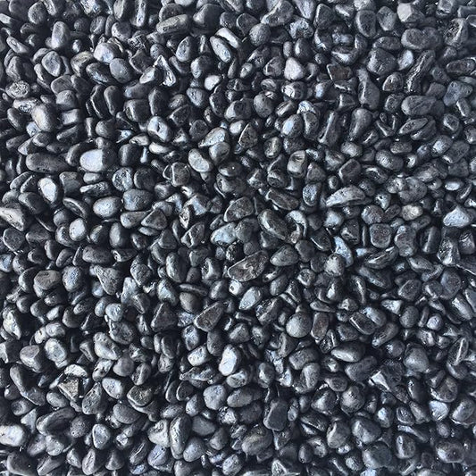 Finest-Filters Aquarium Fish Tank Gravel in Multiple Colours and 2kg, 10kg, 20kg and 40kg Bags. (Black, 2kg)
